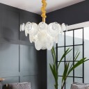 Loft Industry Modern - Shine Discs Chandelier V2